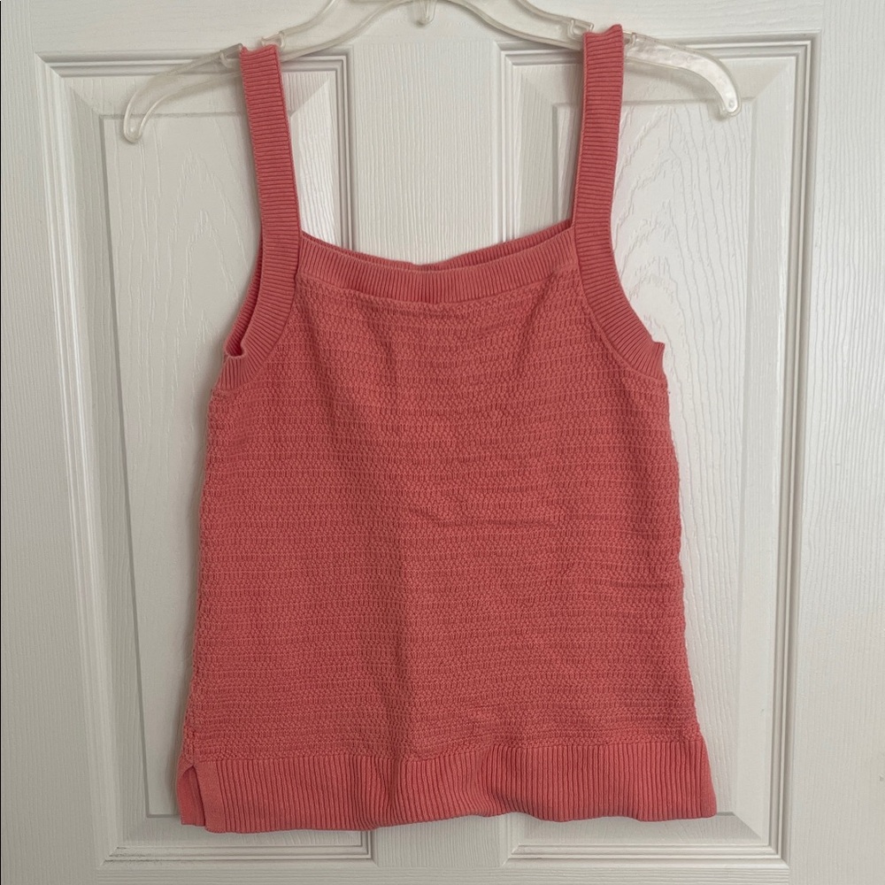 GAP Coral Knit Tank Top